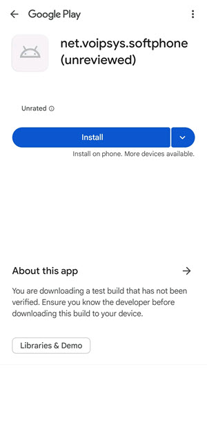 Image: App Installed, Open It